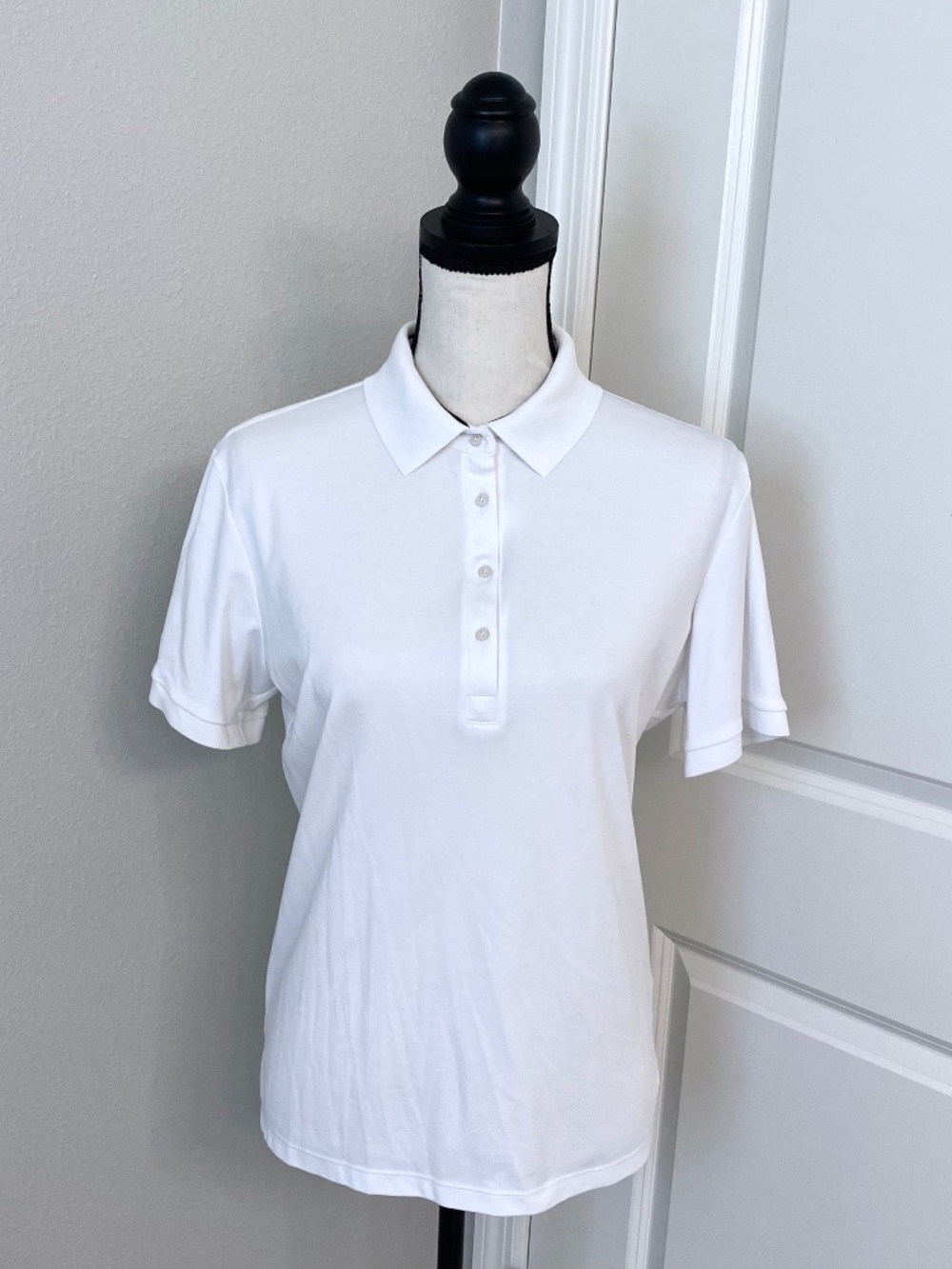 LADY HAGEN Hydro - Dri White Golf Polo T - Shirt